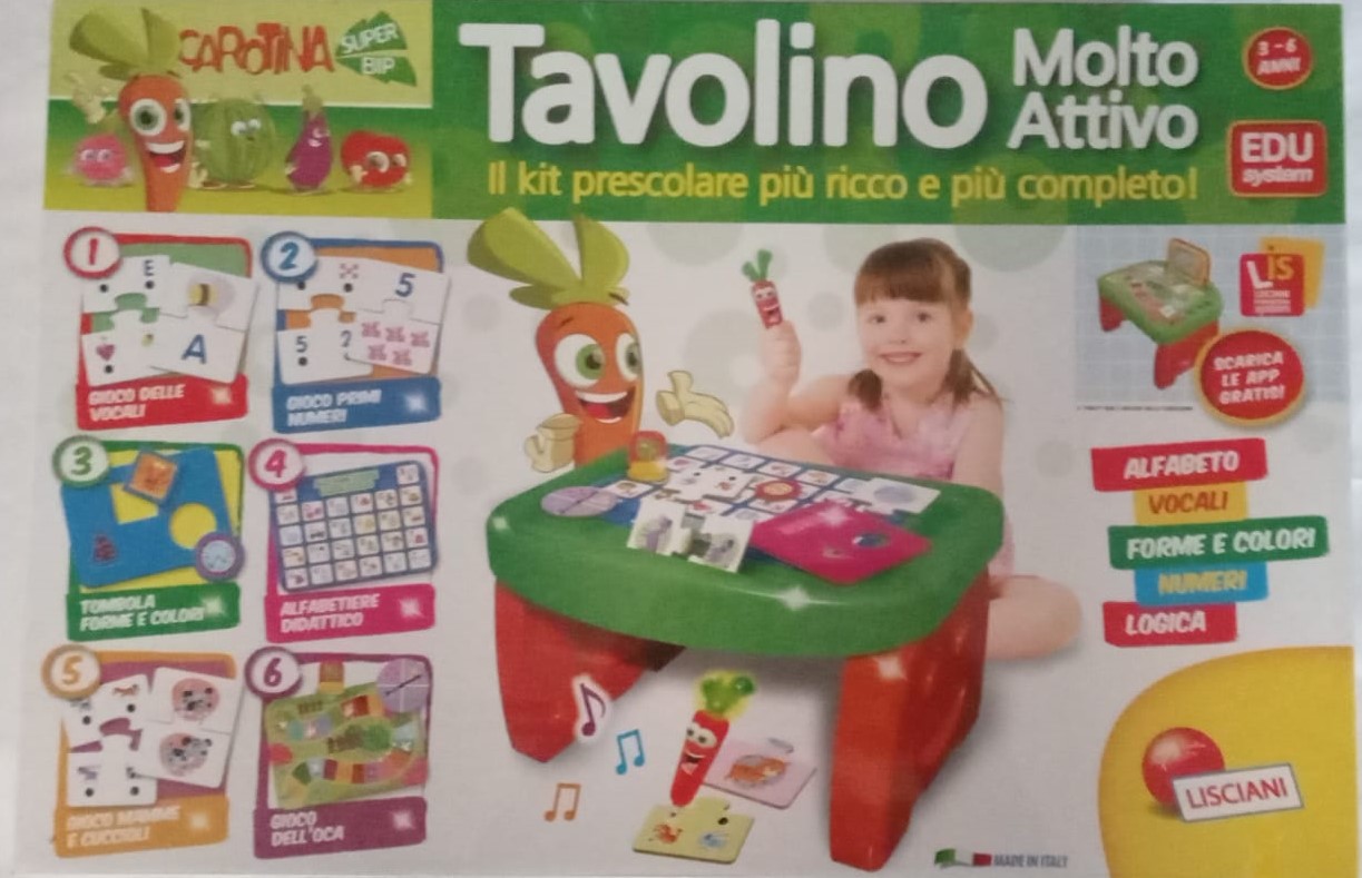 Tavolino molto attivo